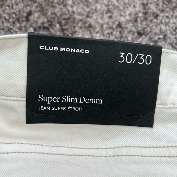 Club Monaco Super Slim Denim - Picture 8 of 8